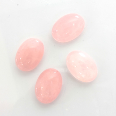 Gemstone Cabochon - Oval 14x10MM ROSE QUARTZ