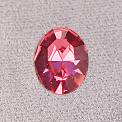 Swarovski Crystal Point Back Fancy Stone - Oval 12x10MM ROSE