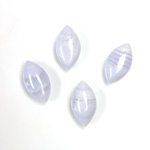 Gemstone Cabochon - Navette 13x7 BLUE LACE AGATE