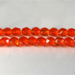 Czech Glass Fire Polish Bead - Round 06MM HYACINTH