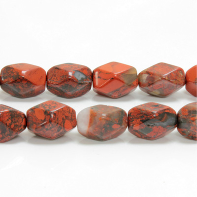 Gemstone Bead - Baroque Medium Nugget BRECIATED JASPER  (approx. 20mm - 16mm range)
