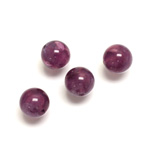 Plastic Flawed Bead - Round 10MM FLAWED AMETHYST