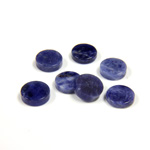 Gemstone Flat Back Flat Top Straight Side Stone - Round 07MM SODALITE