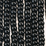 Preciosa Czech Glass Seed Bead - Round 13/0 JET 23980