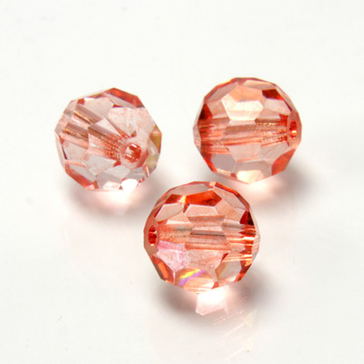 Preciosa Crystal Bead Regular Cut - Round 06MM SWEET ORANGE