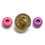 Plastic Large Hole Beads