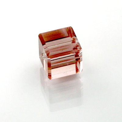 Chinese Cut Crystal Bead 18 Facet - Cube 06x6MM ALEXANDRITE