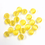 Fiber-Optic Cabochon - Round 04.5MM CAT'S EYE SUN