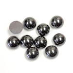 Gemstone Cabochon - Round 08MM HEMATITE