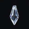 Asfour Crystal Spear Tip Pendant - 14x63MM (2.5 Inch) CRYSTAL