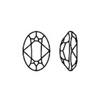 Swarovski Crystal Point Back Fancy Stone Foiled - Oval 06x4MM JONQUIL
