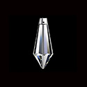 Asfour Crystal Drop Pendant - 12x20MM CRYSTAL