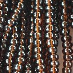 Preciosa Czech Glass Seed Bead - Round 06/0 DK TOPAZ 10140