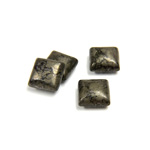 Gemstone Cabochon - Square 08x8MM PYRITE