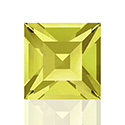 Swarovski Crystal Point Back Fancy Stone - Square 08MM JONQUIL