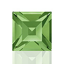 Swarovski Crystal Point Back Fancy Stone - Square 02MM PERIDOT