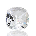 Swarovski Crystal Point Back Fancy Stone -Antique Square 14MM CRYSTAL