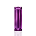 Swarovski Crystal Point Back Fancy Stone - Baguette 3x2MM AMETHYST