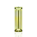 Swarovski Crystal Point Back Fancy Stone - Baguette 3x2MM JONQUIL