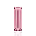 Swarovski Crystal Point Back Fancy Stone - Baguette 3x2MM LIGHT ROSE