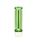 Swarovski Crystal Point Back Fancy Stone - Baguette 3x2MM PERIDOT