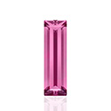 Swarovski Crystal Point Back Fancy Stone - Baguette 3x2MM ROSE