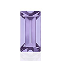 Swarovski Crystal Point Back Fancy Stone - Baguette 5x2.5MM ALEXANDRITE