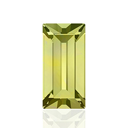 Swarovski Crystal Point Back Fancy Stone - Baguette 5x2.5MM JONQUIL