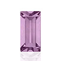 Swarovski Crystal Point Back Fancy Stone - Baguette 4x2MM LIGHT AMETHYST