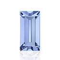 Swarovski Crystal Point Back Fancy Stone - Baguette 5x2.5MM LIGHT SAPPHIRE