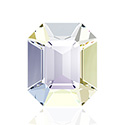 Swarovski Crystal Point Back Fancy Stone - Cushion Octagon 6x4MM CRYSTAL AB