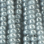 Preciosa Czech Glass Seed Bead - Round 11/0 CEYLON GREY 37149