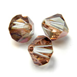 Preciosa Crystal Bead - Bicone 08MM CAPRI GOLD