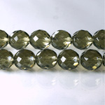 Czech Glass Fire Polish Bead - Round 10MM BLACK DIAMOND