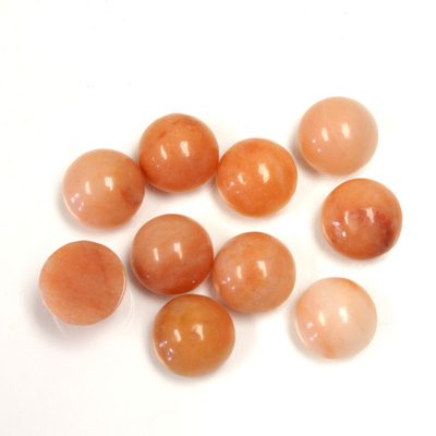 Gemstone Cabochon - Round 08MM AVENTURINE PINK