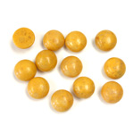 Gemstone Cabochon - Round 07MM YELLOW JASPER