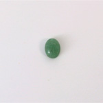 Gemstone Flat Back Carved Scarab 08x6MM AVENTURINE