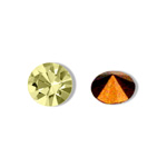 Swarovski Crystal Point Back Foiled Chaton - PP17 JONQUIL