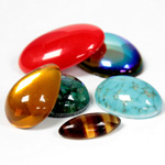 Czech Glass Cabochons