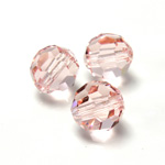 Preciosa Crystal Bead Regular Cut - Round 05MM LT ROSE