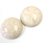 Gemstone Cabochon - Round 25MM RIVERSTONE