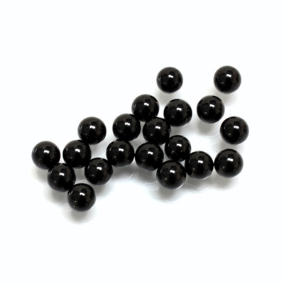 Gemstone No-Hole Ball - 05MM BLACK ONYX
