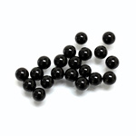 Gemstone No-Hole Ball - 05MM BLACK ONYX