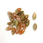 Gemstone Cabochon - Navette 08x4MM CHINESE UNIKITE