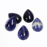 Gemstone Cabochon - Pear 14x10MM SODALITE