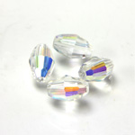 Preciosa Crystal Bead - Olive 06x4MM CRYSTAL AB