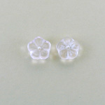 Czech Glass Flower with Center Hole - Round 08MM ROSALINE