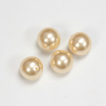 Plastic Pearl Bead - Round 12MM CREME