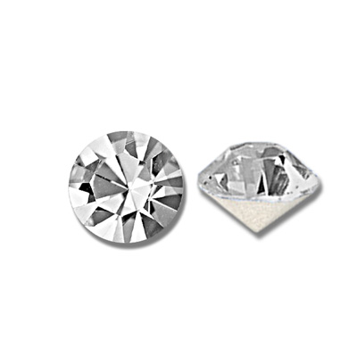 Swarovski Crystal Point Back Foiled Chaton - PP30 CRYSTAL