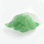 Plastic Oriental Carved Series Face 22MM JADE